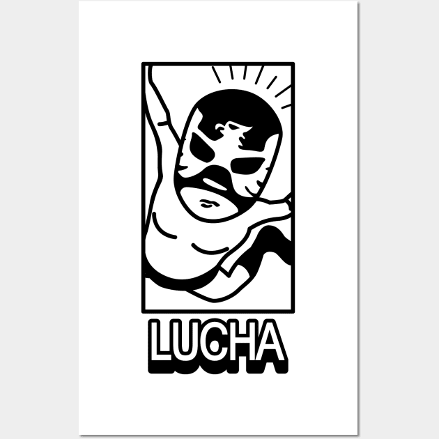 LUCHA#55 Wall Art by RK58